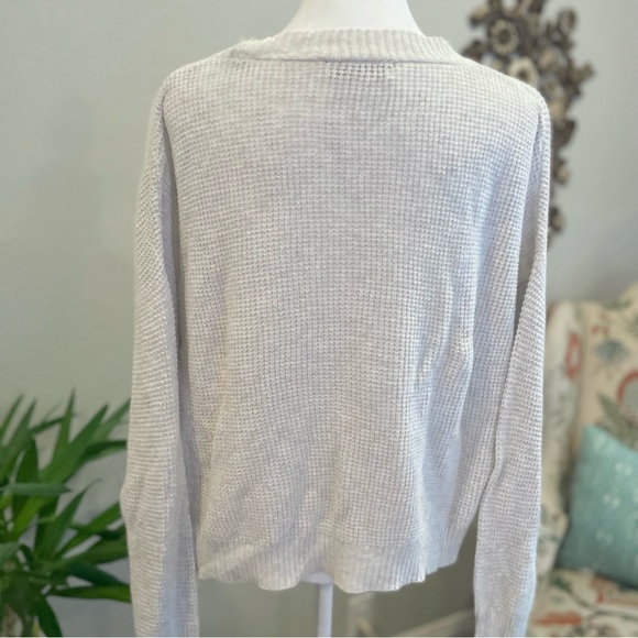 Abbeline Soft Waffle Knit Oversized Sweater - Picture 4 of 6